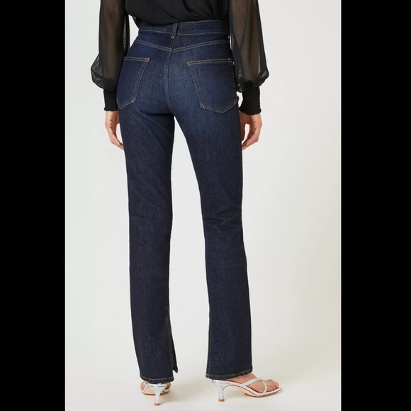 NWT ANTHROPOLOGIE PILCRO THE SPLIT STRAIGHT JEANS - Picture 5 of 5